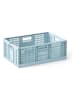 MODU Aufbewahrungskorb in Hellblau - (L)60 x (B)40 x (H)22 cm