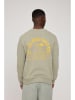 MAZINE Sweatshirt "Back Print" in Hellgrün