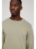 MAZINE Sweatshirt "Back Print" in Hellgrün