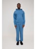 MAZINE Hoodie "Natural Dye" in Hellblau