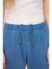 MAZINE Sweatshort "Natural Dye" blauw