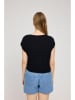 MAZINE Shirt "Cropped" in Schwarz