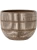 Bloomingville Bloempot "Aiva" bruin - (H)12,5 x Ø 16 cm