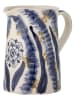 Bloomingville Vase ''Anuuk'' in Beige/ Blau - (H)21 x Ø 14,5 cm