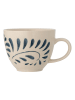 Bloomingville Tasse "Heikki" in Creme/ Blau - 240 ml