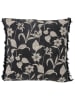 Bloomingville Kussen "Mali" zwart/crème - (L)50 x (B)50 cm