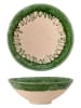 Bloomingville Kom "Moez" crème/groen - Ø 30 cm