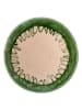 Bloomingville Schale "Moez" in Creme/ Grün - Ø 30 cm 