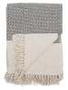 Bloomingville Wohndecke ''Sefanit'' in Beige/ Grau - (L)160 x (B)130 cm