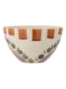 Bloomingville Schale "Shama" in Creme/ Hellbraun/ Grün - Ø 12 cm 