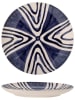 Bloomingville Ontbijtbord "Shama" blauw - Ø 20,5 cm