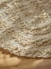 Bloomingville Baumwoll-Teppich "Turi" in Creme/ Beige - (L)200 x (B)140 cm