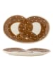 Bloomingville Serveerplateau "Treats" lichtbruin - (L)23,5 x (B)14 cm