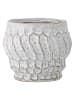 Bloomingville Blumentopf ''Cami'' in Weiß - (H)11,5 x Ø 13,5 cm