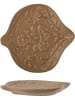 Bloomingville Dekoschale "Lizz" in Hellbraun - (L)18 cm