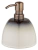 Schöner Wohnen Kollektion Seifenspender ''Osteto'' in Beige/ Kupfer - 425 ml