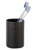 Schöner Wohnen Kollektion Zahnputzbecher ''Zena'' in Schwarz - (H)11 x Ø 7,5 cm
