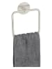 Schöner Wohnen Kollektion Handtuchring "Meleto" in Silber - (B)15,5 x (H)18,5 cm