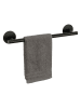 Schöner Wohnen Kollektion Badetuchstange "Meleto" in Schwarz - (L)40 cm