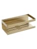 Schöner Wohnen Kollektion Wandablage "Meleto" in Gold - (B)11,5 x (H)8 x (T)25 cm