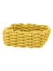 Schöner Wohnen Kollektion Badkorb "Melara" in Senf - (B)21,5 x (H)7,5 x (T)21,5 cm