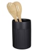 Schöner Wohnen Kollektion Utensilienhalter "Refia" in Schwarz - (H)16,5 x Ø 12 cm