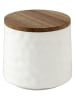 Schöner Wohnen Kollektion Aufbewahrungsdose "Adelle" in Weiß/ Braun - 550 ml