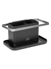 Schöner Wohnen Kollektion Spülorganizer "Stella" in Schwarz - (B)11,5 x (H)10 x (T)20 cm