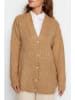 trendyol Cardigan in Camel