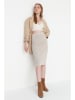 trendyol Rok beige