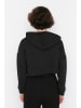trendyol Sweatjacke in Schwarz