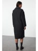 trendyol Płaszcz przejściowy w kolorze antracytowym