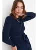 trendyol Strickkleid in Dunkelblau
