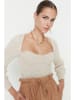 trendyol Pullover in Beige