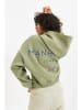 trendyol Hoodie in Khaki