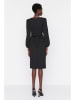 trendyol Sukienka w kolorze czarnym