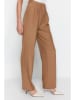 trendyol Marlenehose in Camel