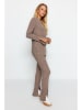 trendyol 2-częściowy zestaw w kolorze jasnobrązowym