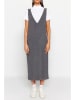 trendyol Strickkleid in Grau