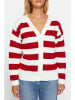 trendyol Vest rood/wit