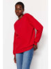 trendyol Sweatshirt in Rot