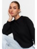 trendyol Sweatshirt in Schwarz
