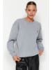 trendyol Sweatshirt grijs