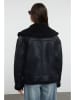trendyol Kurtka w kolorze czarnym ze skóry syntetycznej