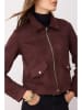 trendyol Kunstlederjacke in Bordeaux