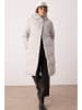trendyol Wende-Wintermantel in Weiß/ Beige