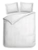 Heckett Lane Satijnen beddengoedset "Banda" wit