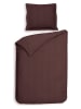 Heckett Lane Satijnen beddengoedset "Banda" bruin