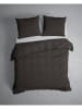 Heckett Lane Satijnen beddengoedset "Banda" antraciet