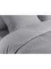 Heckett Lane Komplet pościeli perkalowej "Vafala" w kolorze szarym
